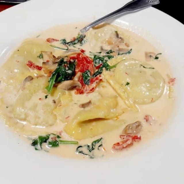 Chicken Ravioli.