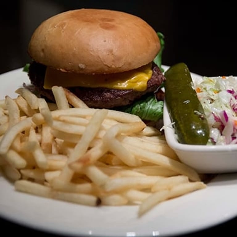 Indulge in Our Cheeseburger