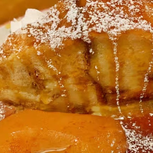 Polenta Brioche Bread Pudding.